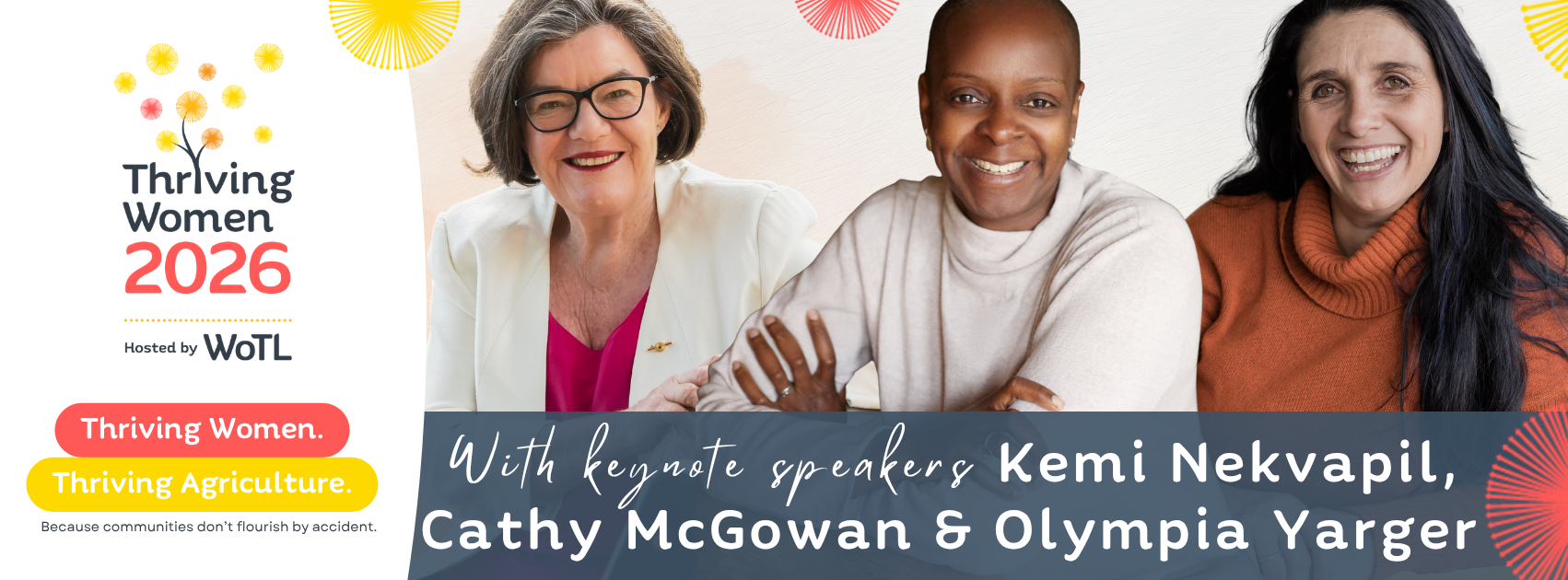 Thriving Women 2026 Keynotes