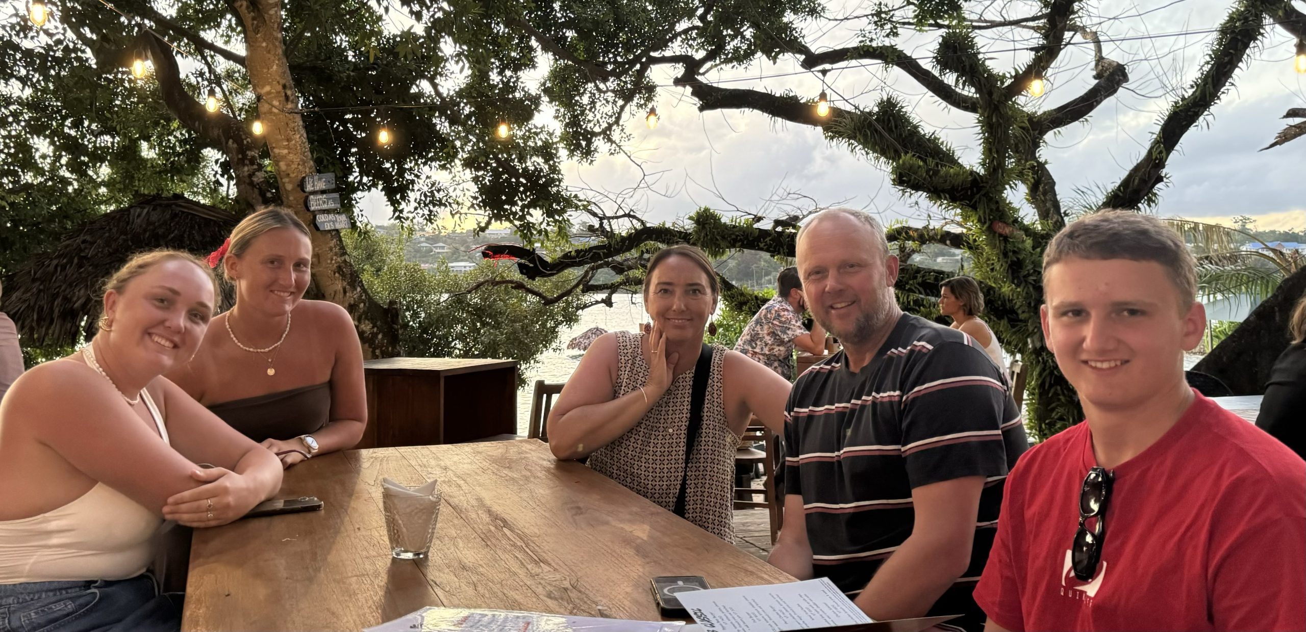 Rach working in farm office